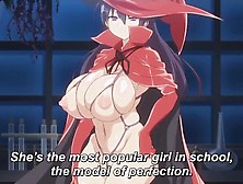 Beautiful Girl With Huge Tits Judges A Naughty Cock Anime Hentai