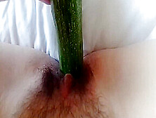 Egyptian Girl Putting Cucumber In Hot Pussy