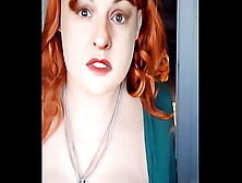 Bouncy Bouncy Redheaded Milf Goddess Hypnotises You With My Bouncing Tits