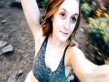 Incredible Outdoor Public Sex With My Real Girlfriend Public Creampie Experience - Molly Pills - Young Amateur Blonde Sucks And