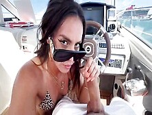 Yacht Banging With Kelsi Monroe And Kira Perez Vs.  J Mac