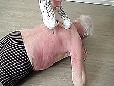 Old Beating Victim Of The Sadistic Home Help! By Femdom Austria