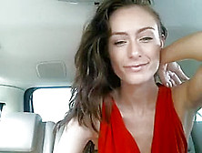 Breathtaking Attractiveness Has Anal Sex In Her Auto