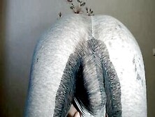 Eighteen Multiple Squirt Inside Grey Pants