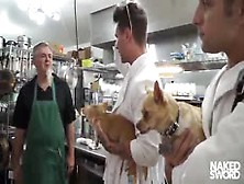 Chefs Get Naked And Horny In The Kitchen