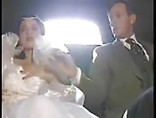 Horny Bride Fucked In The Car