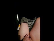 Step Mom Risky Oral Sex In The Car With Step Son