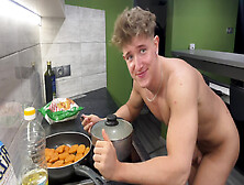 Rice Chicken Nuggets Naked Cooking With Gay Boy