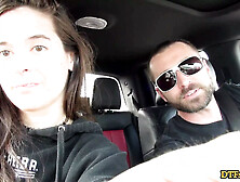Dtfsluts - Had Sex In The Car With Abbie Maley And James Deen