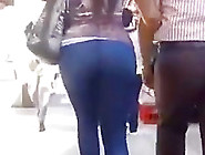 Candid Latina Bubble Butt In Jeans