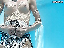 Zazie Skymm - Beautiful Blonde Swims Nude