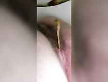 Wide Pussy And Big Ass Lady Pooping