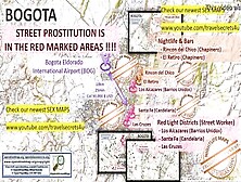 Bogota,  Colombia,  Sex Map,  Street Prostitution Map,  Strokes Parlours,  Brothels,