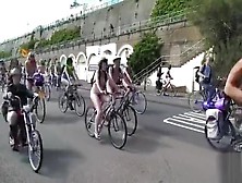 Rare Footage Of The World Naked Bike Ride