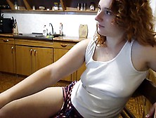 Hottest Amateur 19Yo Redhead Teen Masturbates On Webcam