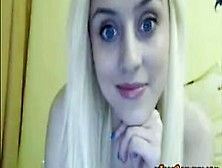 Sexxy Blonde Gf With Tight Pussy On Web Cam