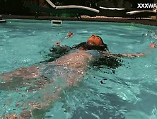 Sexy Naked Erotics With Lana Lelani In The Pool