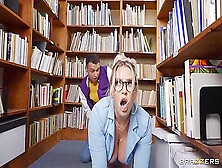 Blake Blossom And Jenna Starr In Milf Librarian Is Secretly Addicted To Eating Cum
