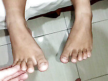 Foot Job Malay - Foot Massage Big Dick Until Crot Hottest Touch