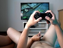 Playing Film Games While She Plays With My Dick (Ends In Cream Pie) | Theadorablecouple