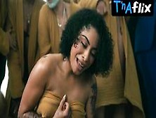 Sisi Turcotte Butt,  Breasts Scene In Blindspotting (Jaylen Barron)