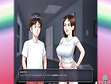 Summertime Saga #04 • Jenny Watching Porn And Masturbating