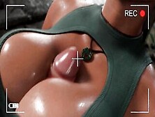 Lusty Lara Croft Offer Titty Plowed For Unexperienced,  Thickest & Longest Monster Dick! Long Creampie!