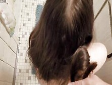 Creampie Inside Hair Bdsm Cum And Fondle Through Dry Hair