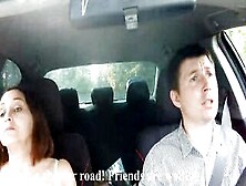 Deep Throat Inside Taxi Russian Cougar Woman's Reaction To Harassment (Alina Tumanova)