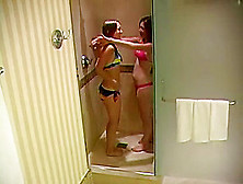 Lesbian Teen Shower