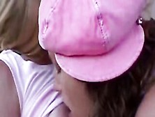Skinny Lesbo Finger Fucked And Licking
