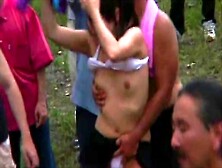 Nudity,  Groping & Public Sex At Japanese Festival