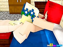 Minecraft Lesbians In A Need Of A Lick - 3D Experience
