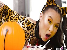 Penis Or Treat Said Hot Oriental Teenie Kitten Kimmy Kimm