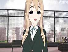 Fucking Tsumugi Kotobuki From K-On! Until Cream-Pie - Asian Cartoon Asian Cartoon 3D Uncensored