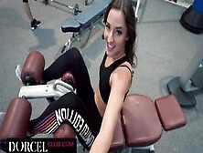 Anal Threesome In The Gym (Sarah Bricks)