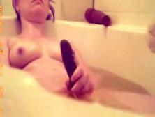 Sexy Milf With 3 Vibes In The Bath..  Wet & Sexy...