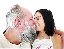 Euro Annie Wolf Enjoys Being Licked By A Grandpa N Suck Cock