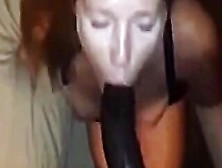 Slutwife Blowing Ebony Dick