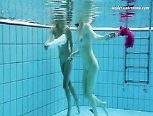 Lera And Sima Lastova Sexy Underwater Girl