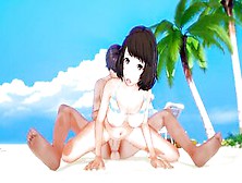 Persona Five - Sex With Sadayo Kawakami (Bj,  Turf Job,  Sex) - 3D Animated
