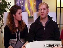 Busty Hotties Are Horny In This Swingers Reality Show