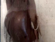 Chubby African Women Banged Wild Inside The Toilet From The Big Black Cock