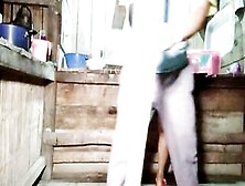 Domestic Worker Gets Pounded Standing Up By Her Boss While Doing The Dishes