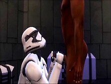 Sims 4 Finn From Star Wars Fucks A Storm Trooper