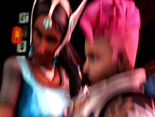 Giant Dicked Zarya Fucking All The Overwatch Whores