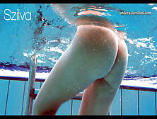 Nata The Hot Hungarian Babe Swimming