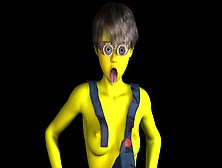 Alluring Minion Tongue Out Ahegao Drooling For Anyone Who Wore A Suit To Minions: Rise Of Gru