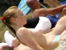 Slutty Real Nudist Beach Voyeur Video