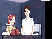 Sexy Art Teacher Gets Creampied In Her Lascivious Little Vagina L My Sexiest Gameplay Moments L Summertime Saga[V0. Eighteen. 2] L